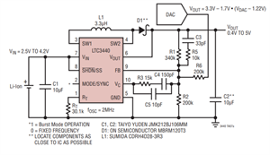 參數(shù)+工作原理+封裝引腳，一文搞懂ADI亞德諾LTC3440系列微功率同步降壓-升壓型 DC/DC 轉(zhuǎn)換器