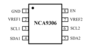 工作原理+特性+應用，一文讀懂納芯微NCA9306-DVSR電壓電平轉換器